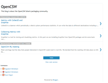 Tablet Screenshot of blog.opencsw.org